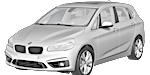 BMW F45 P02B8 Fault Code